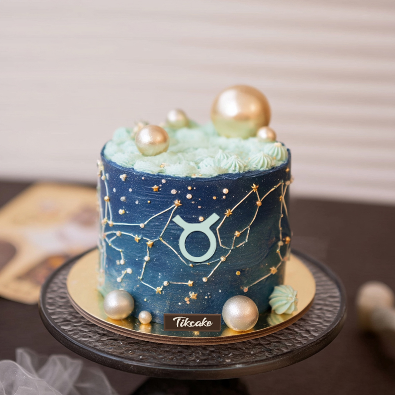 原创金牛座主题鲜奶蛋糕七（4.20-5.20）