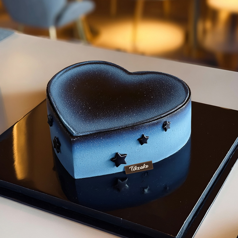 原创送男神主题爱心鲜奶蛋糕（城市专属款）