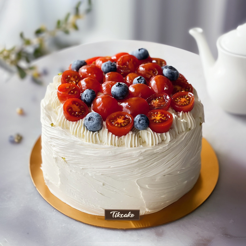 原创简约水果鲜奶蛋糕（二十八）