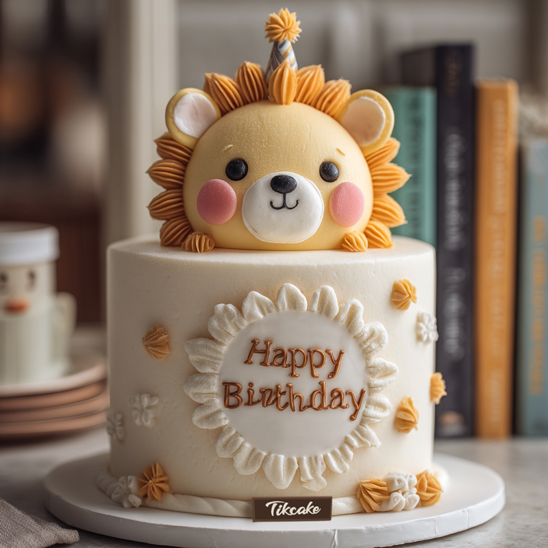 原创狮子座主题鲜奶蛋糕六（7.23-8.22）