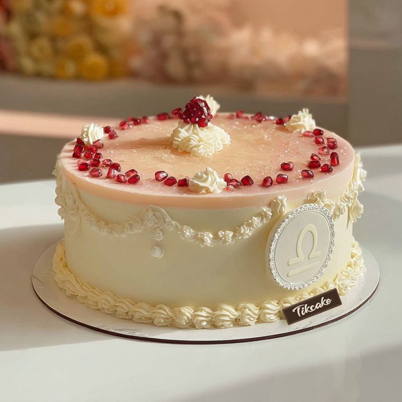 原创天秤座主题鲜奶蛋糕十（9.23-10.23）